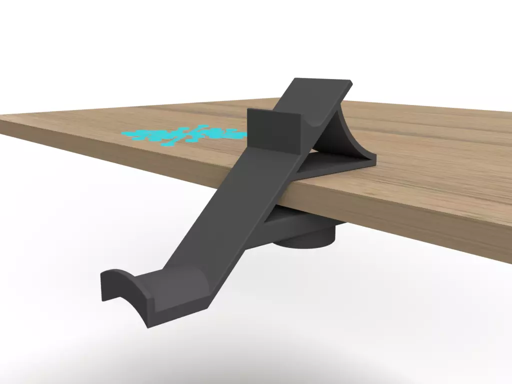 Headphones and Xbox controller holder 3D print model_0