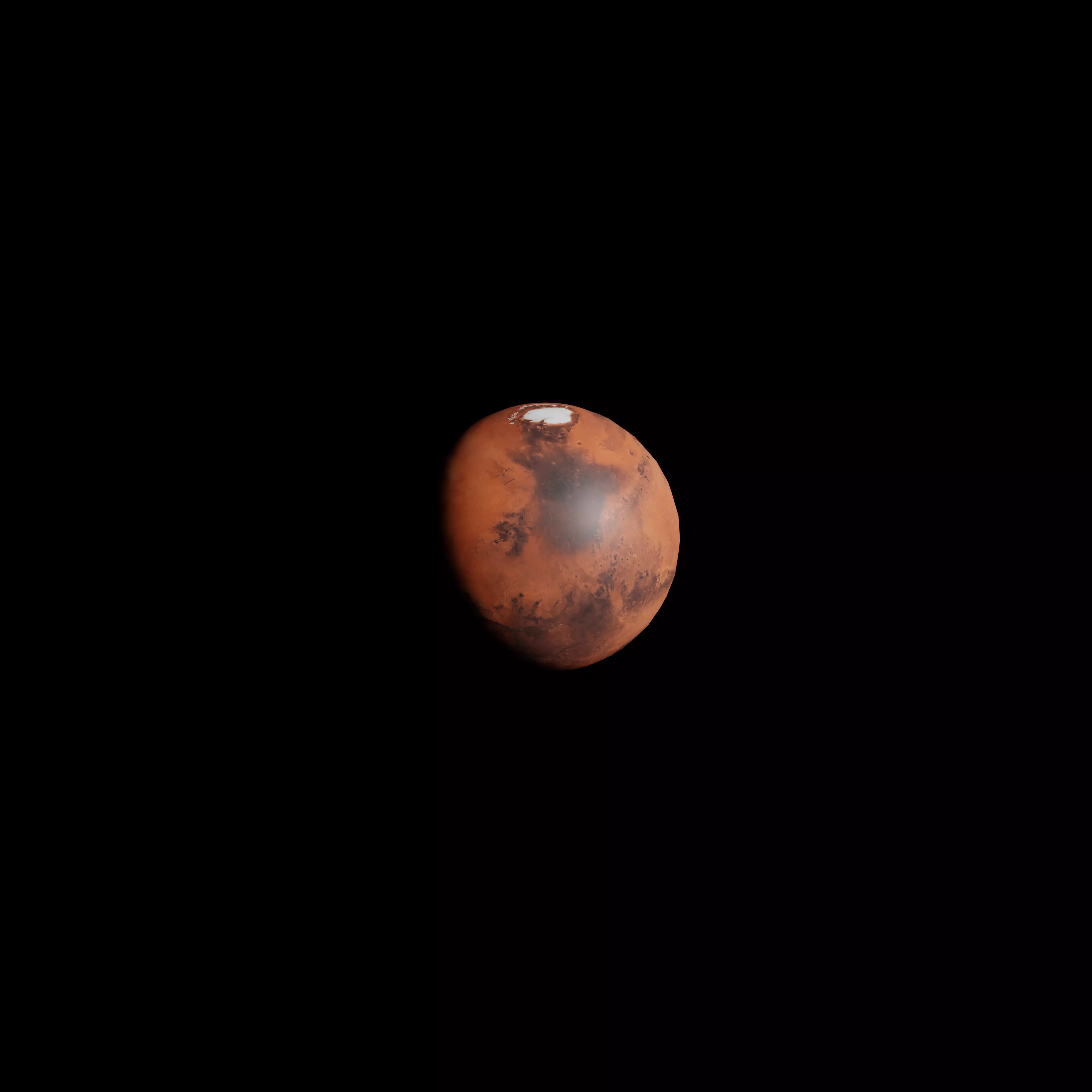 a mars model taken 3D print model