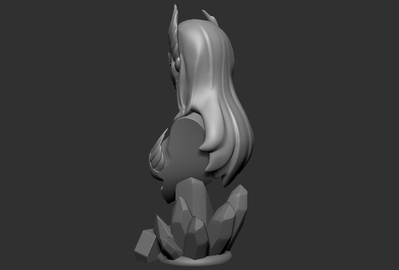 She-Ra - MOTU Bust 3D print model_9