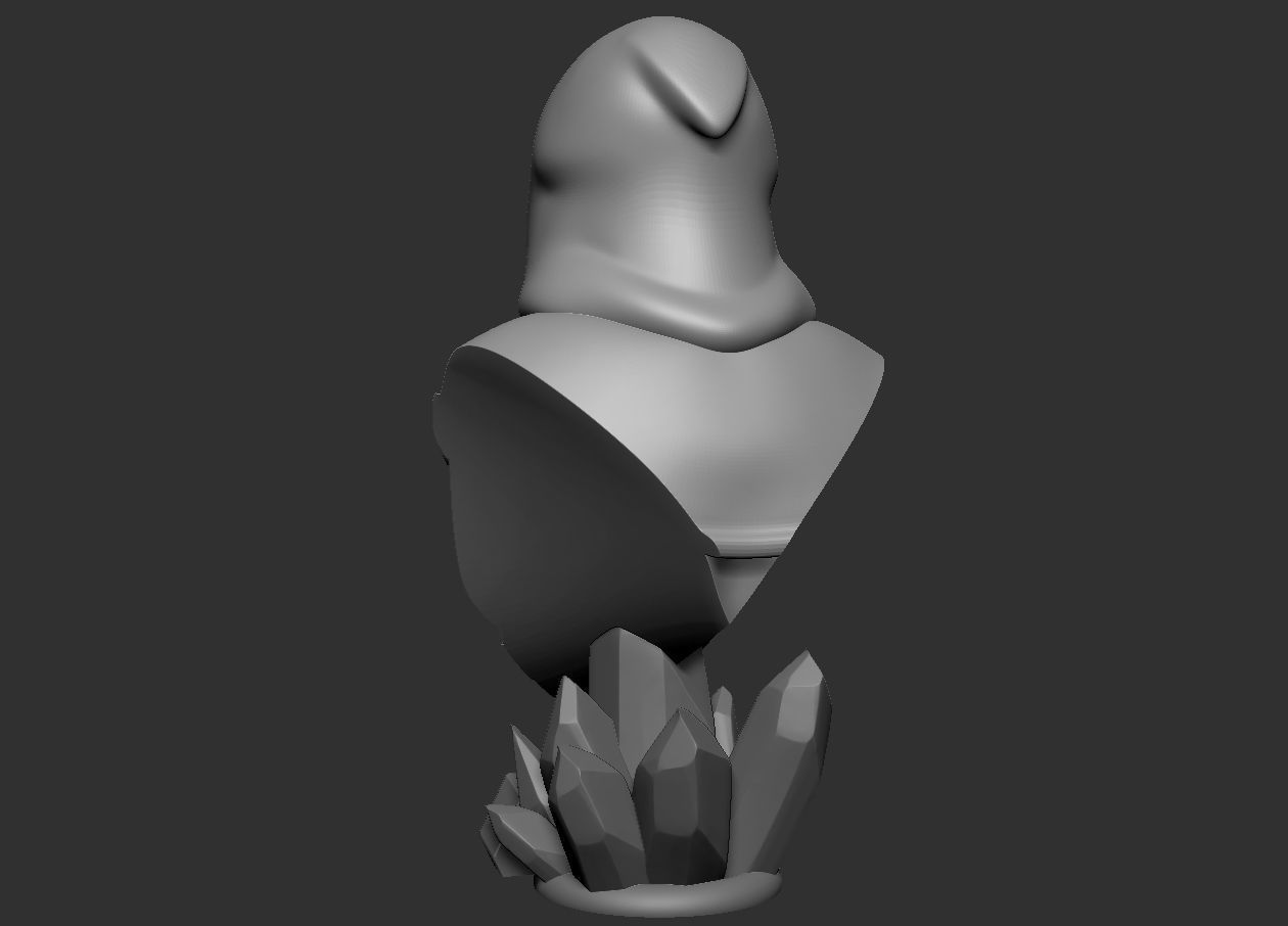 Skeletor - MOTU Bust 3D print model_10