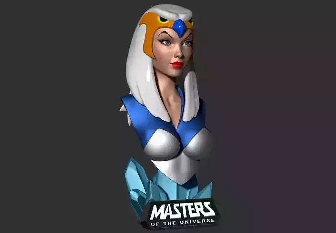 Sorceress - MOTU Bust 3D print model