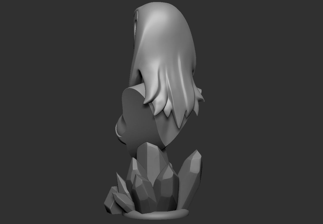 Sorceress - MOTU Bust 3D print model_11