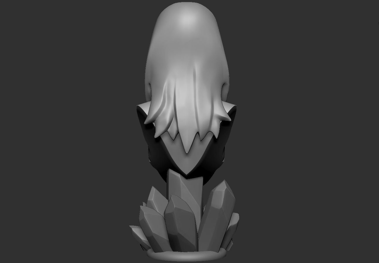 Sorceress - MOTU Bust 3D print model_12