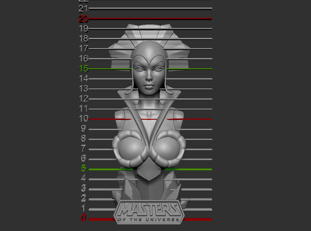 MOTU Busts Pack 3D print model_44