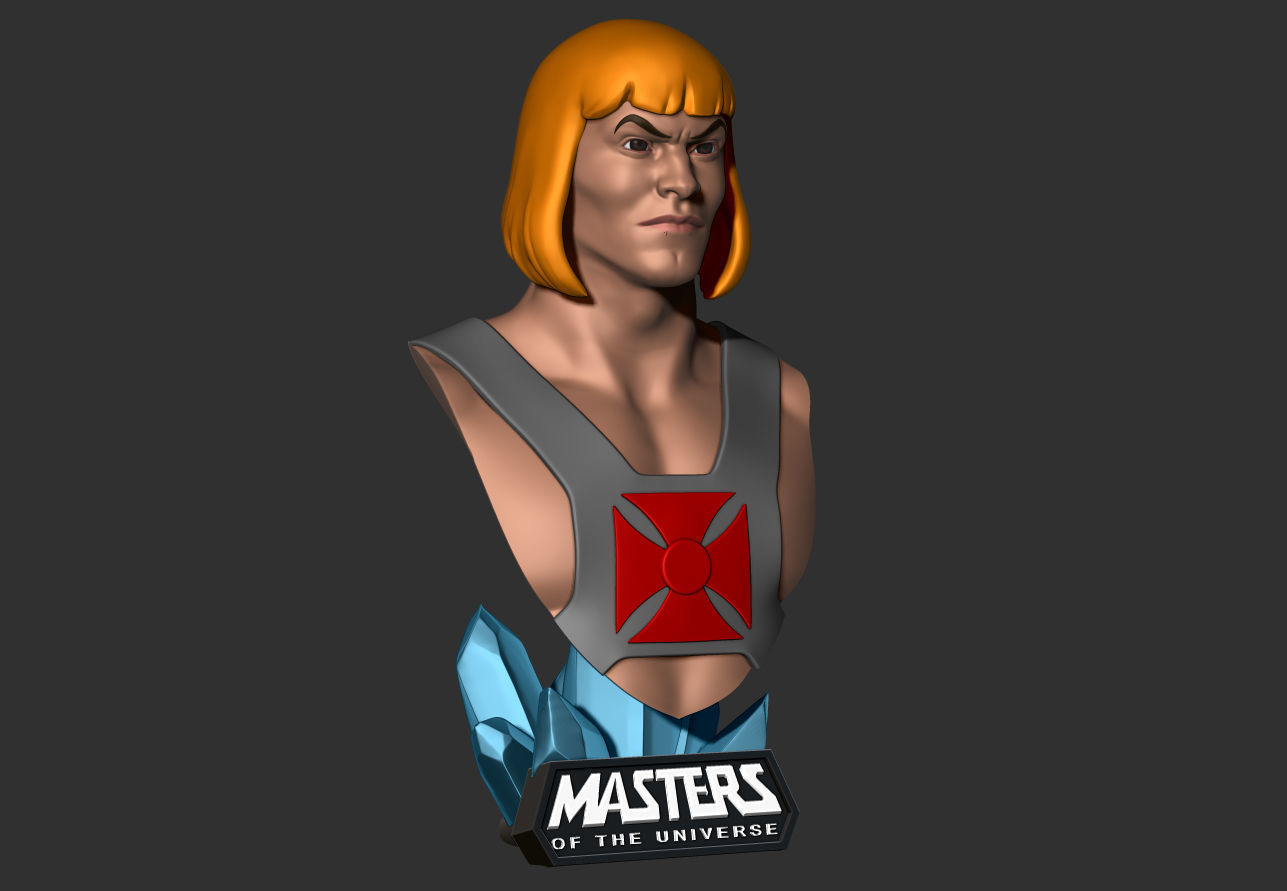 MOTU Busts Pack 3D print model_37