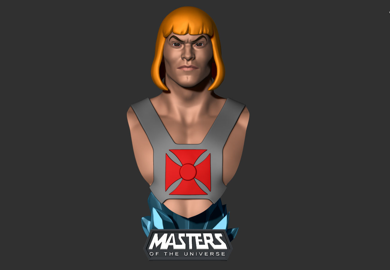 MOTU Busts Pack 3D print model_33