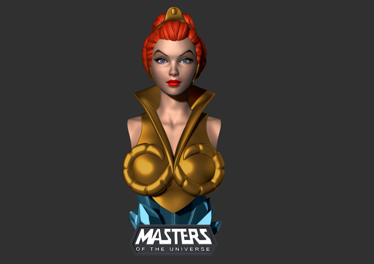 MOTU Busts Pack 3D print model_19
