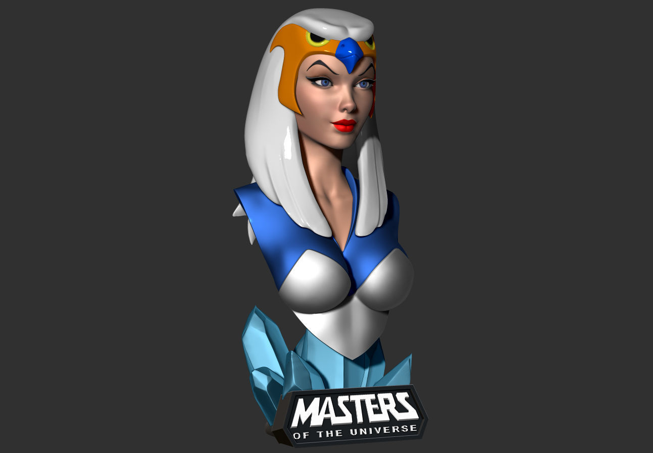 MOTU Busts Pack 3D print model_8