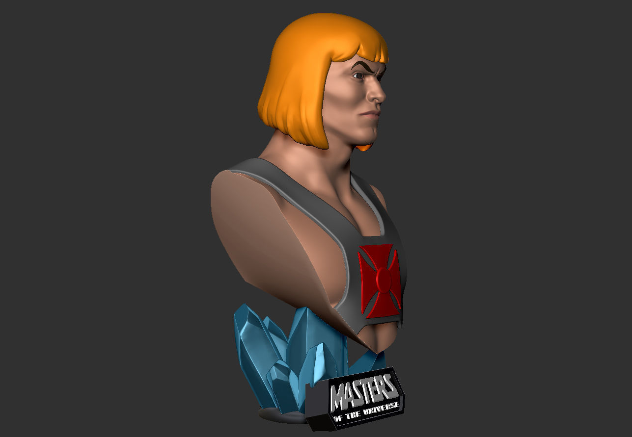 MOTU Busts Pack 3D print model_35