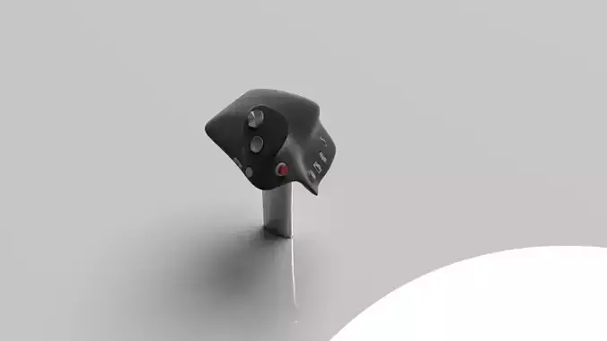 Throttle grip for fighter jet