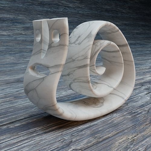 Snail stand 3D print model