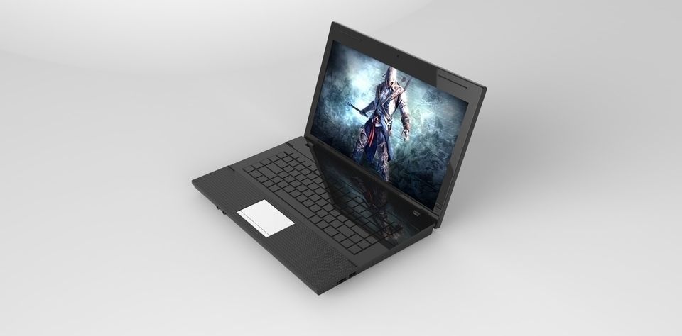 Laptop Free 3D model_2