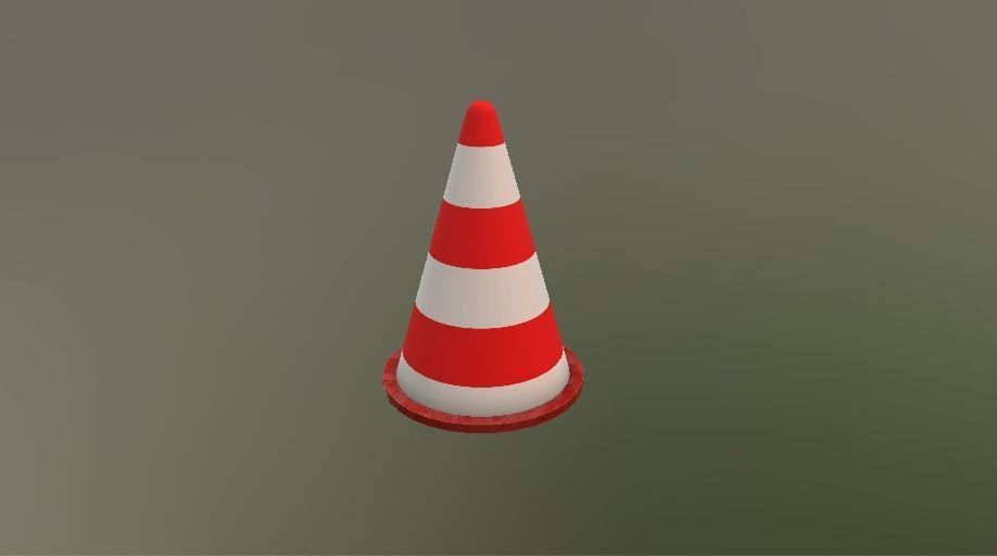 Roadblocks Pack Low-poly 3D model_3
