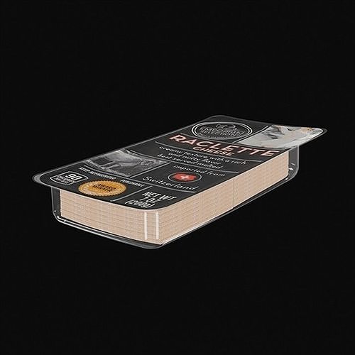 Package of Cheese 3 3D model 6
