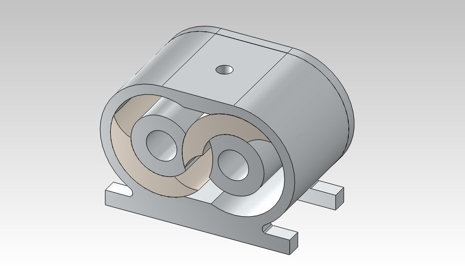 Rotary steam engine Free 3D model_3