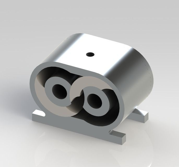 Rotary steam engine Free 3D model_0