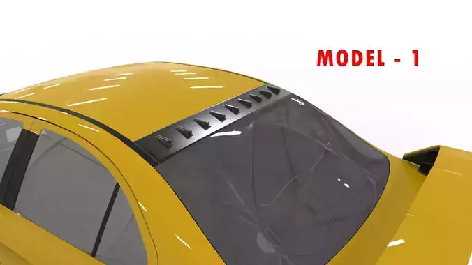 Vortex Generator for Diecast Models 1-18 and 1-64 3D print model
