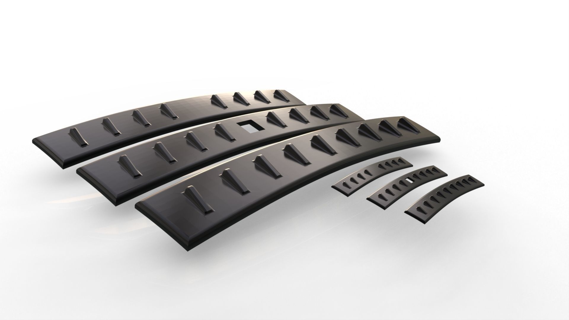 Vortex Generator for Diecast Models 1-18 and 1-64 3D print model_5