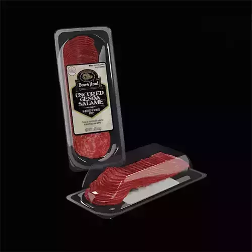 Package of Sausage 7 3D model