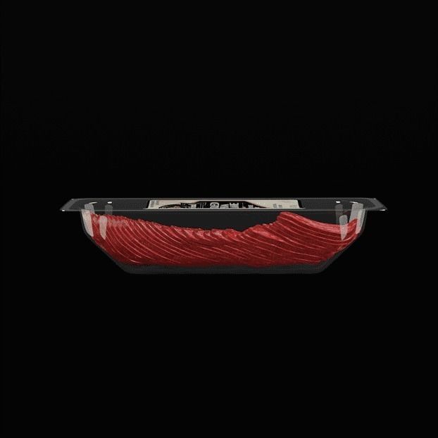 Package of Sausage 7 3D model_4