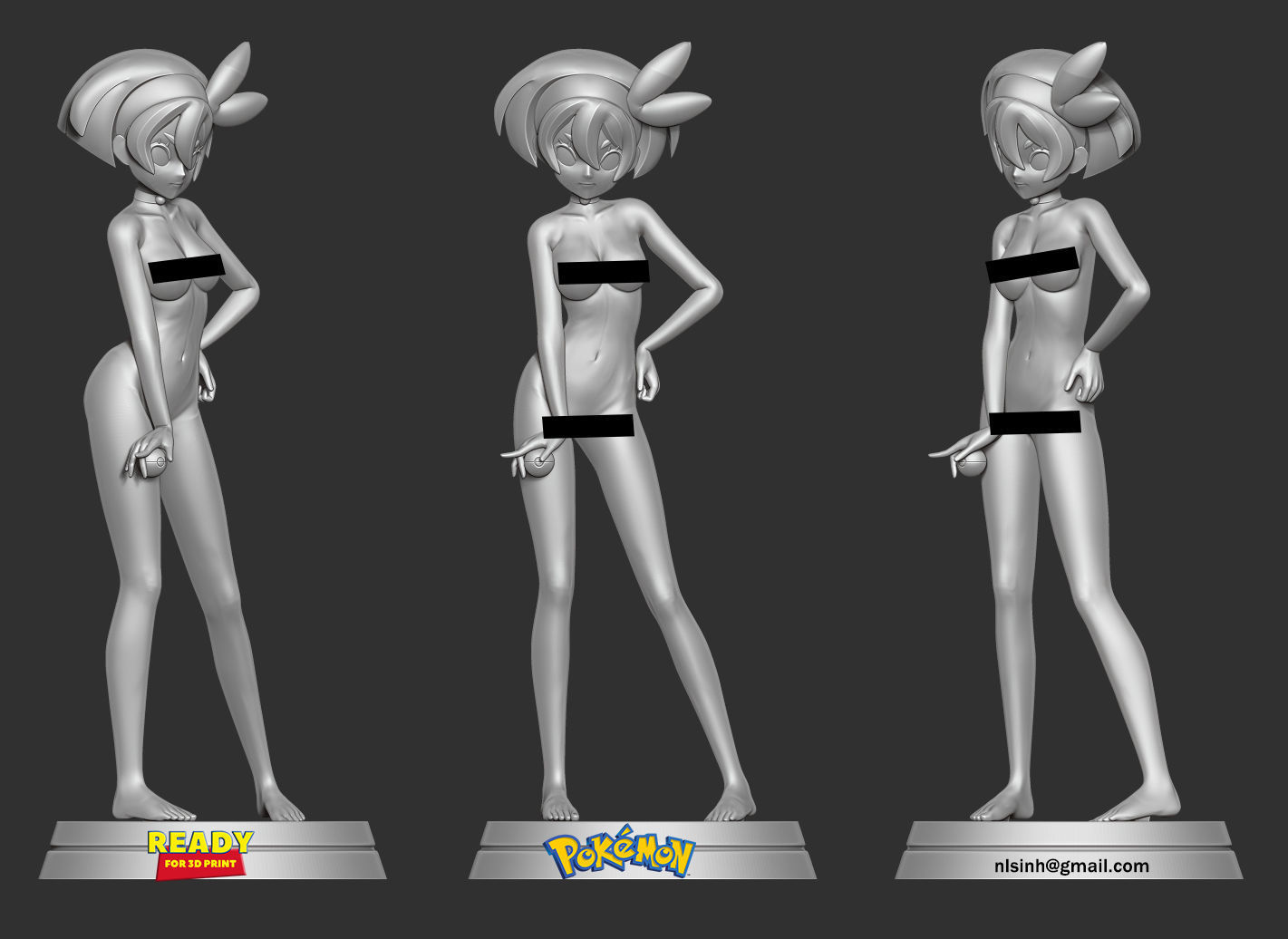 Bea - Pokemon 3D print model_5