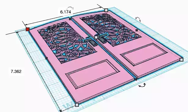Fancy Schmancy Double Doors