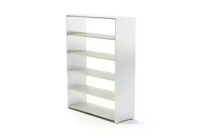 Classic White Bookshelf