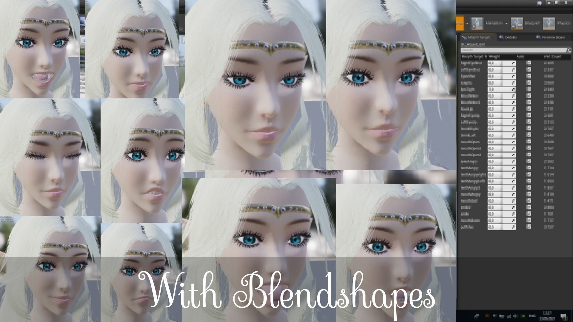 Wizard Girl - Game Ready Character Low-poly 3D model_18