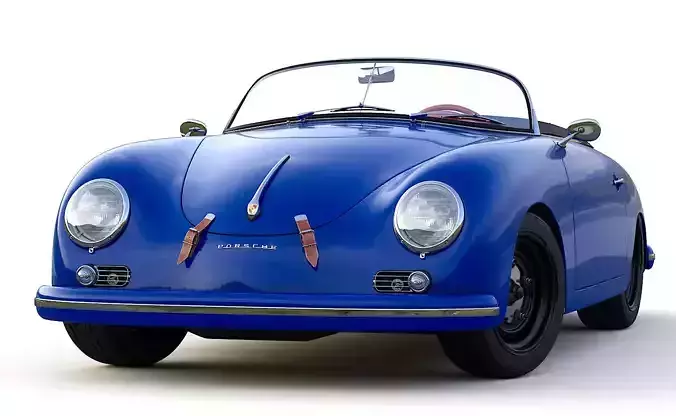 Porsche 356A SPEEDSTERシルバー、ブルー、オレンジ3色セット Porsche 356A SPEEDSTERシルバー、ブルー、オレンジ3色セット