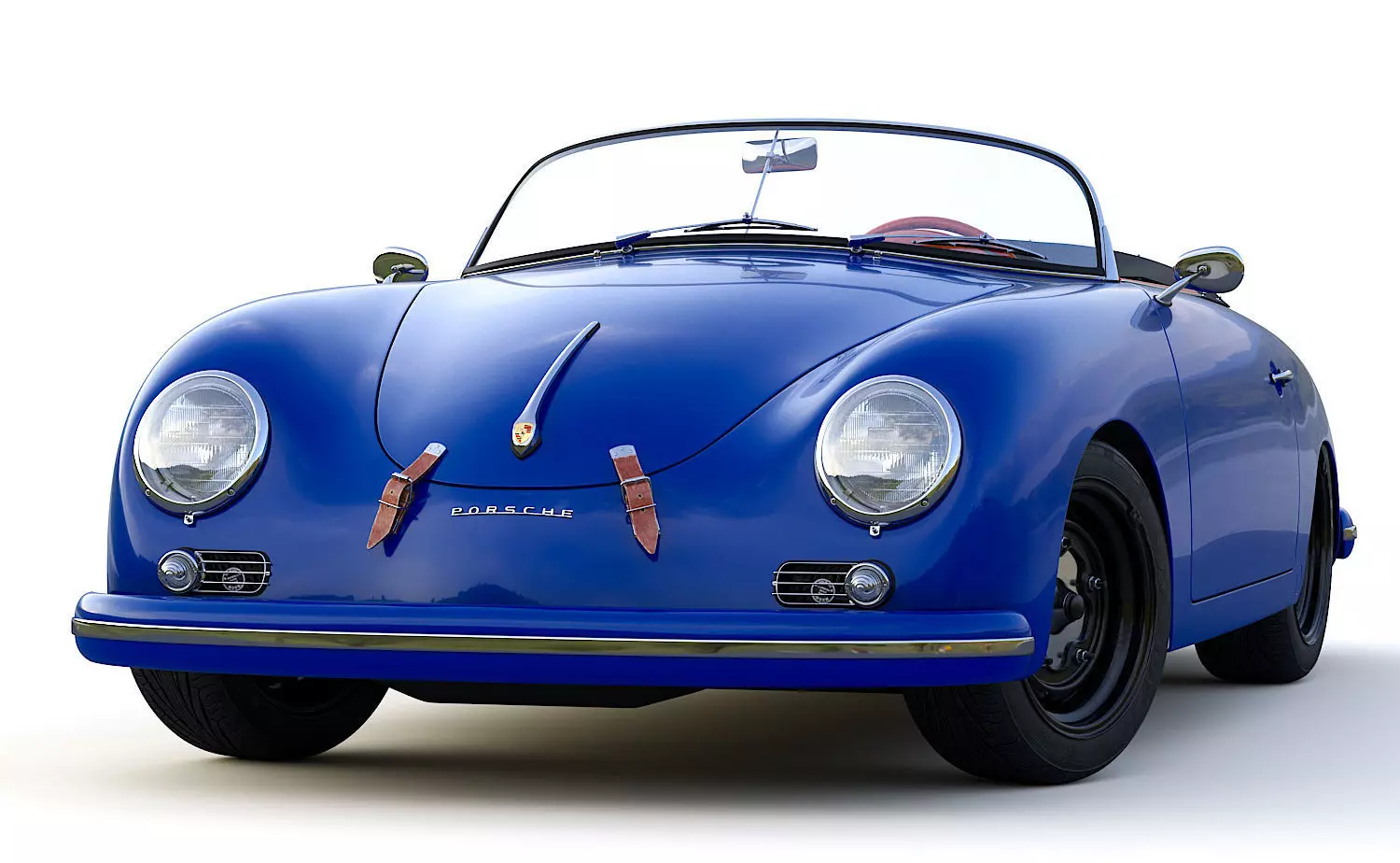 Porsche 356 A Speedster 1956 3D model