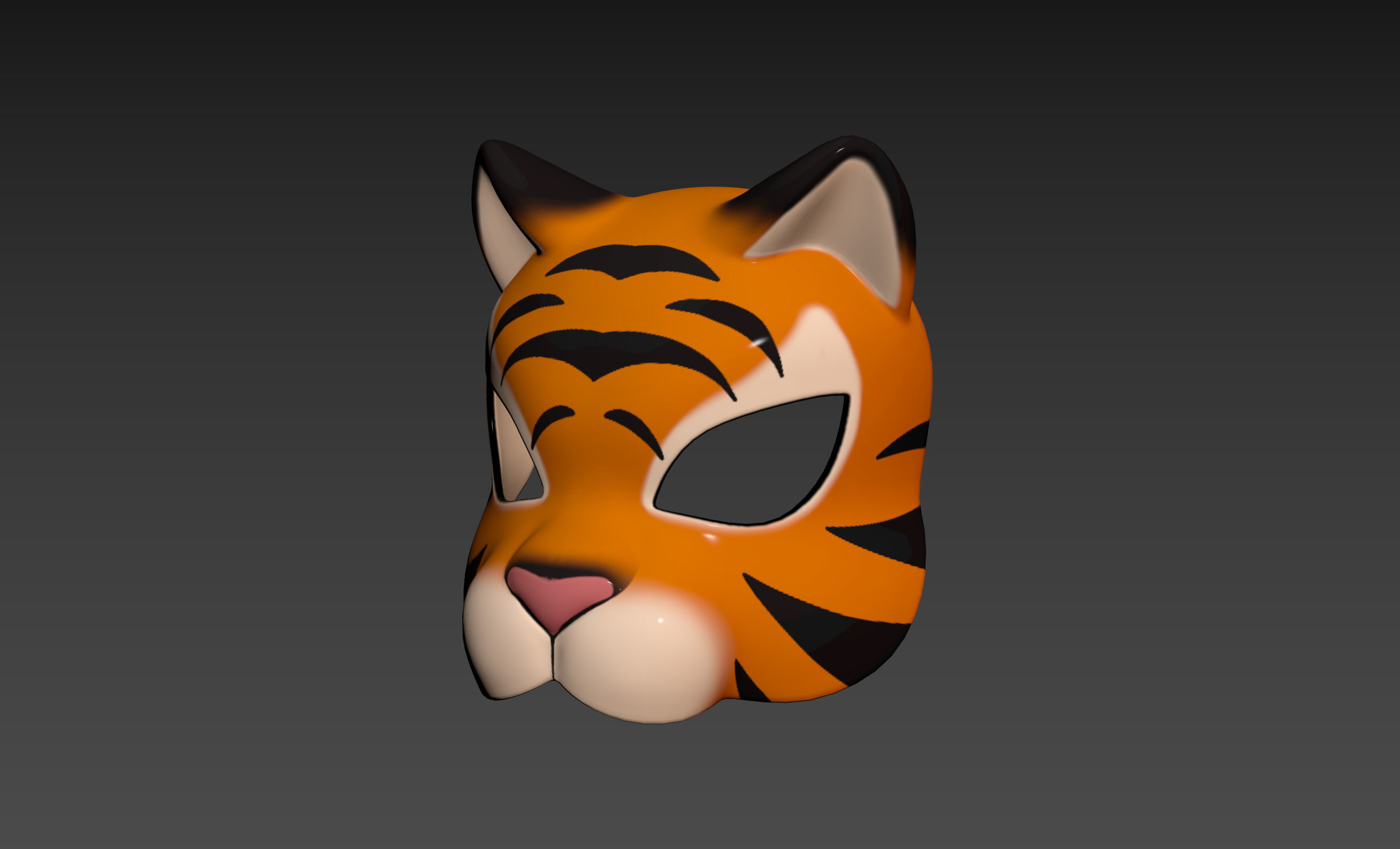 Tiger Mask  3D model_10