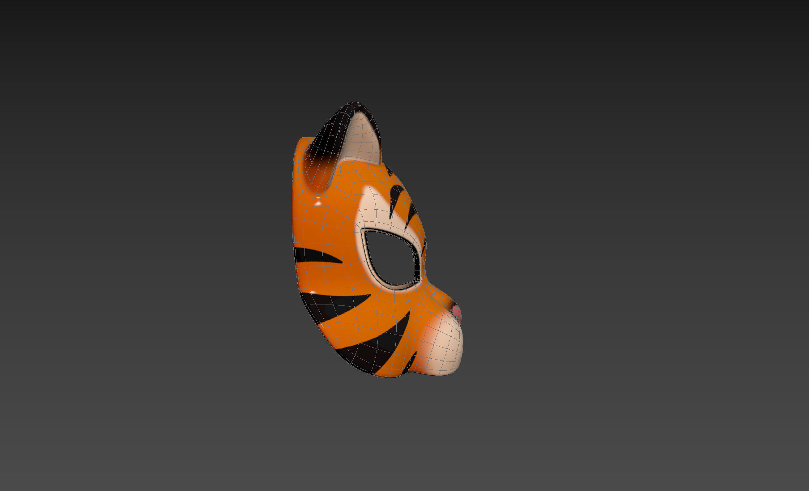 Tiger Mask  3D model_15