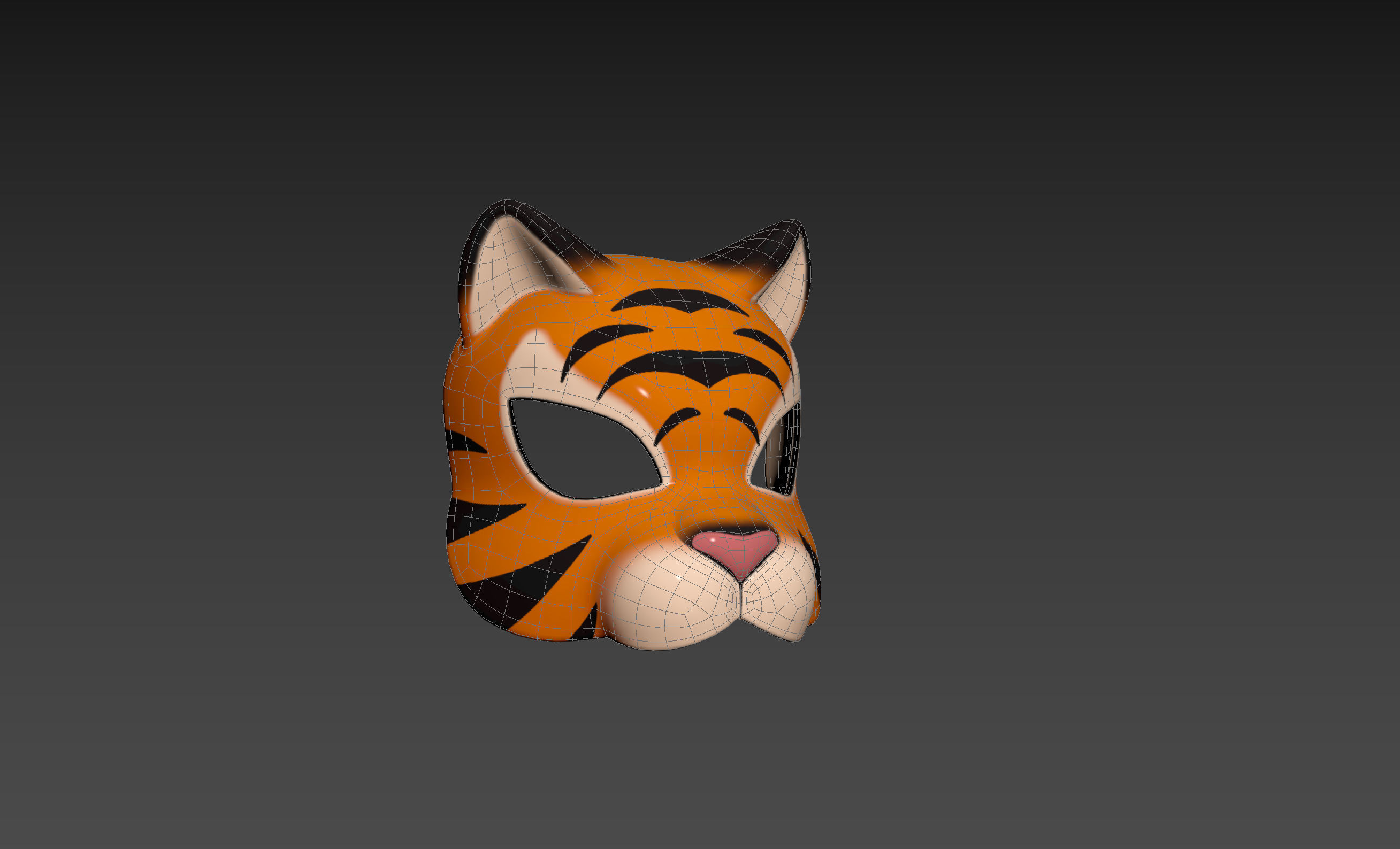 Tiger Mask  3D model_14