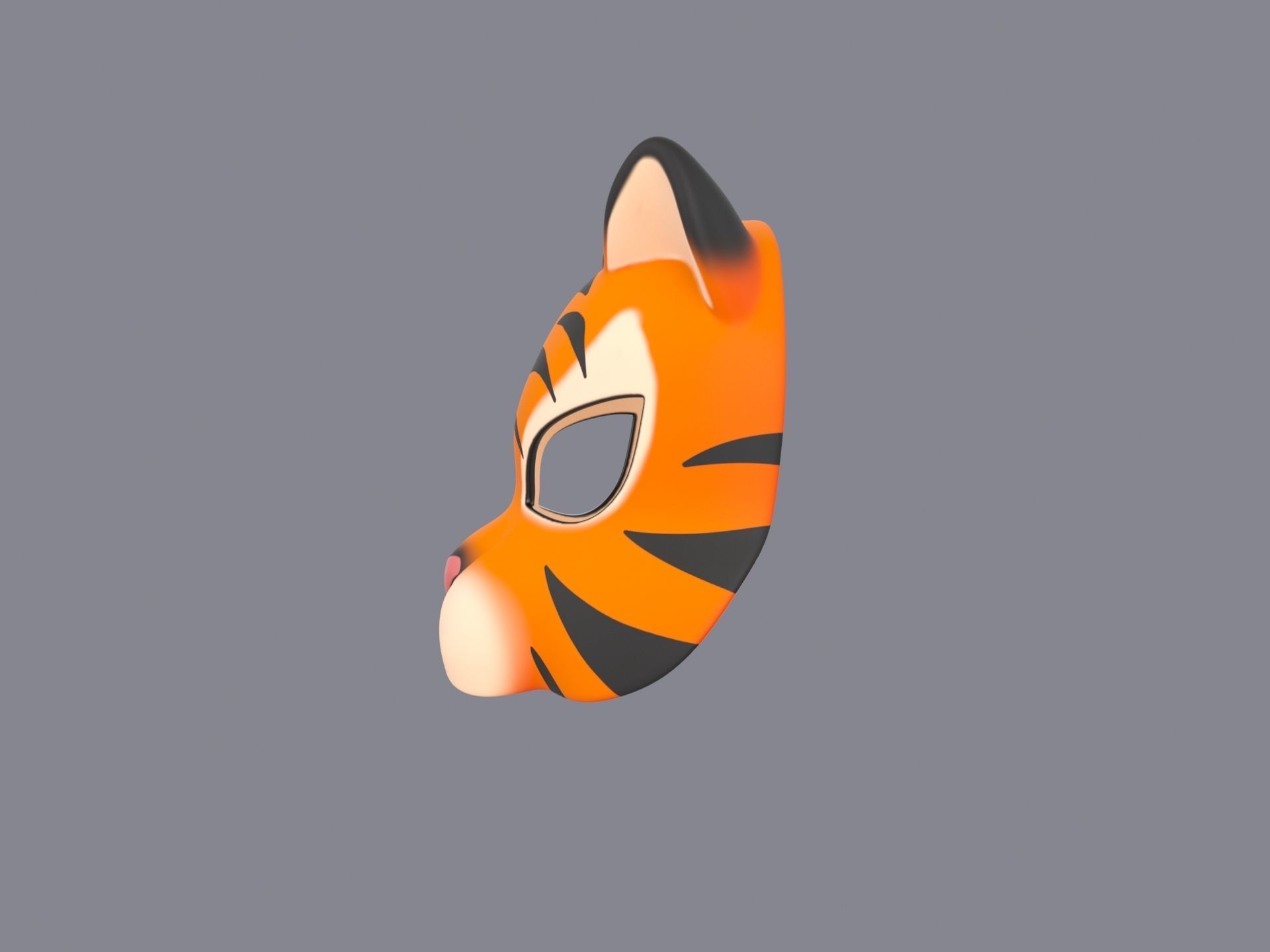 Tiger Mask  3D model_7