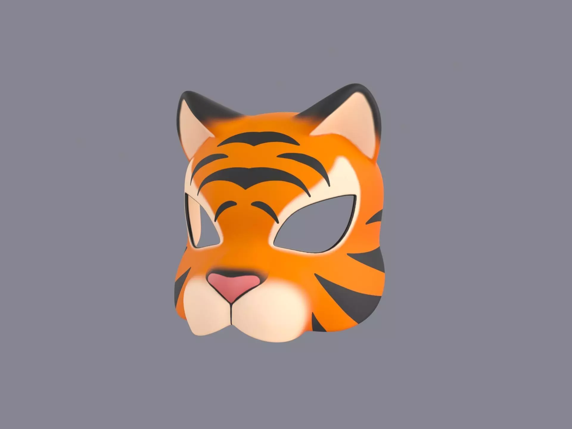 Tiger Mask  3D model_0