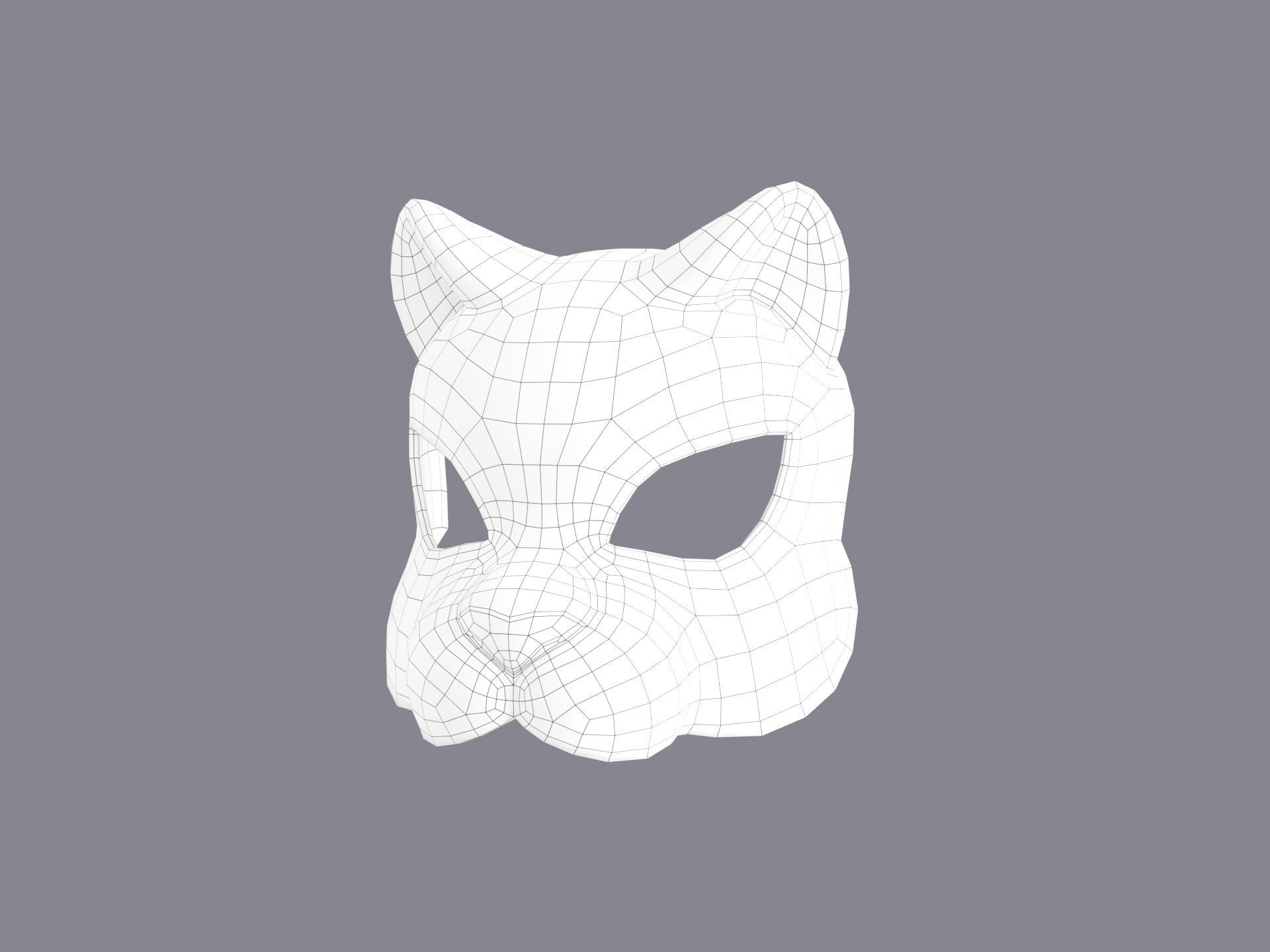 Tiger Mask  3D model_23
