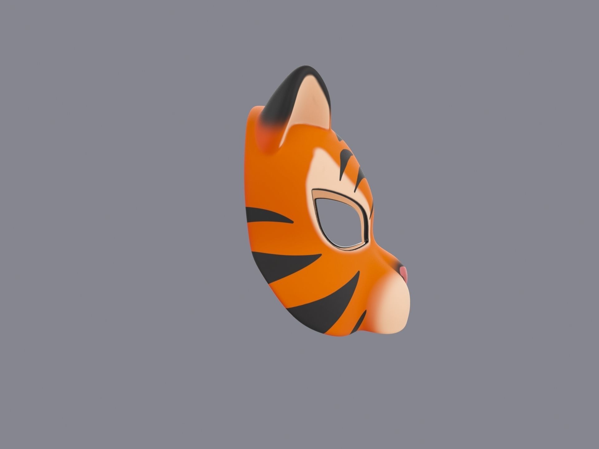 Tiger Mask  3D model_3