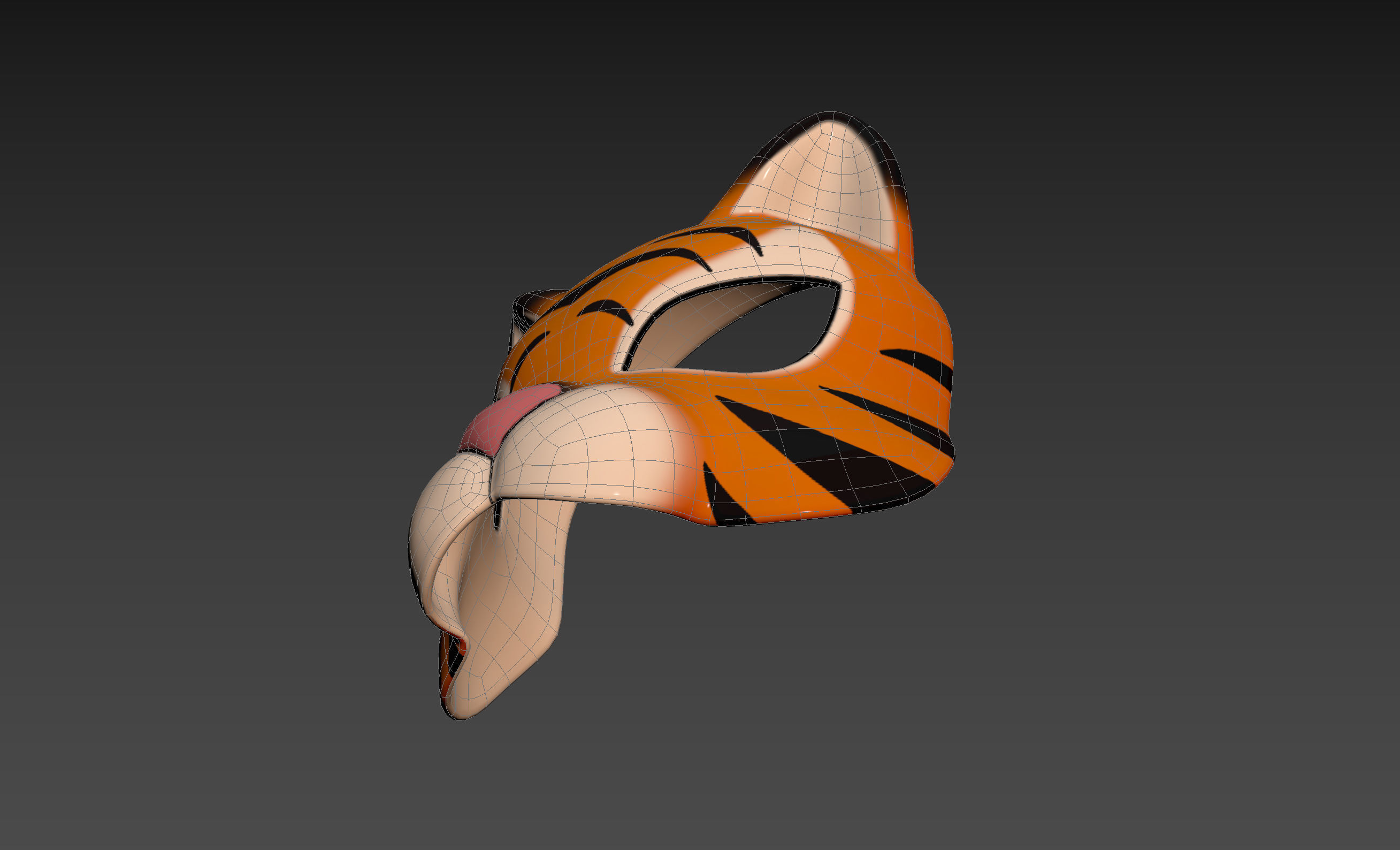 Tiger Mask  3D model_22