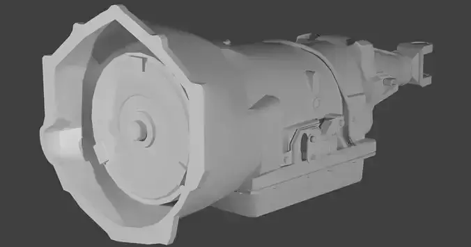 GM Bolt pattern generic Automatic Transmission 3D model