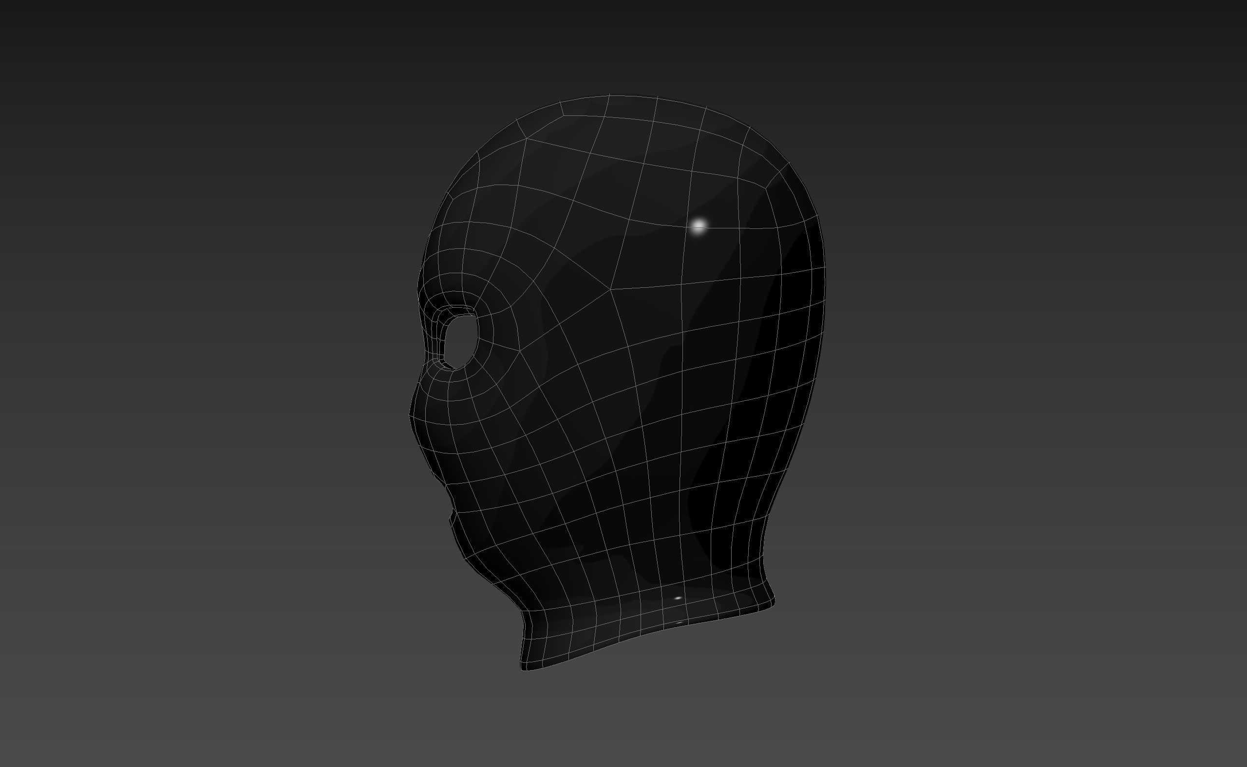 Latex Mask 3D model_19
