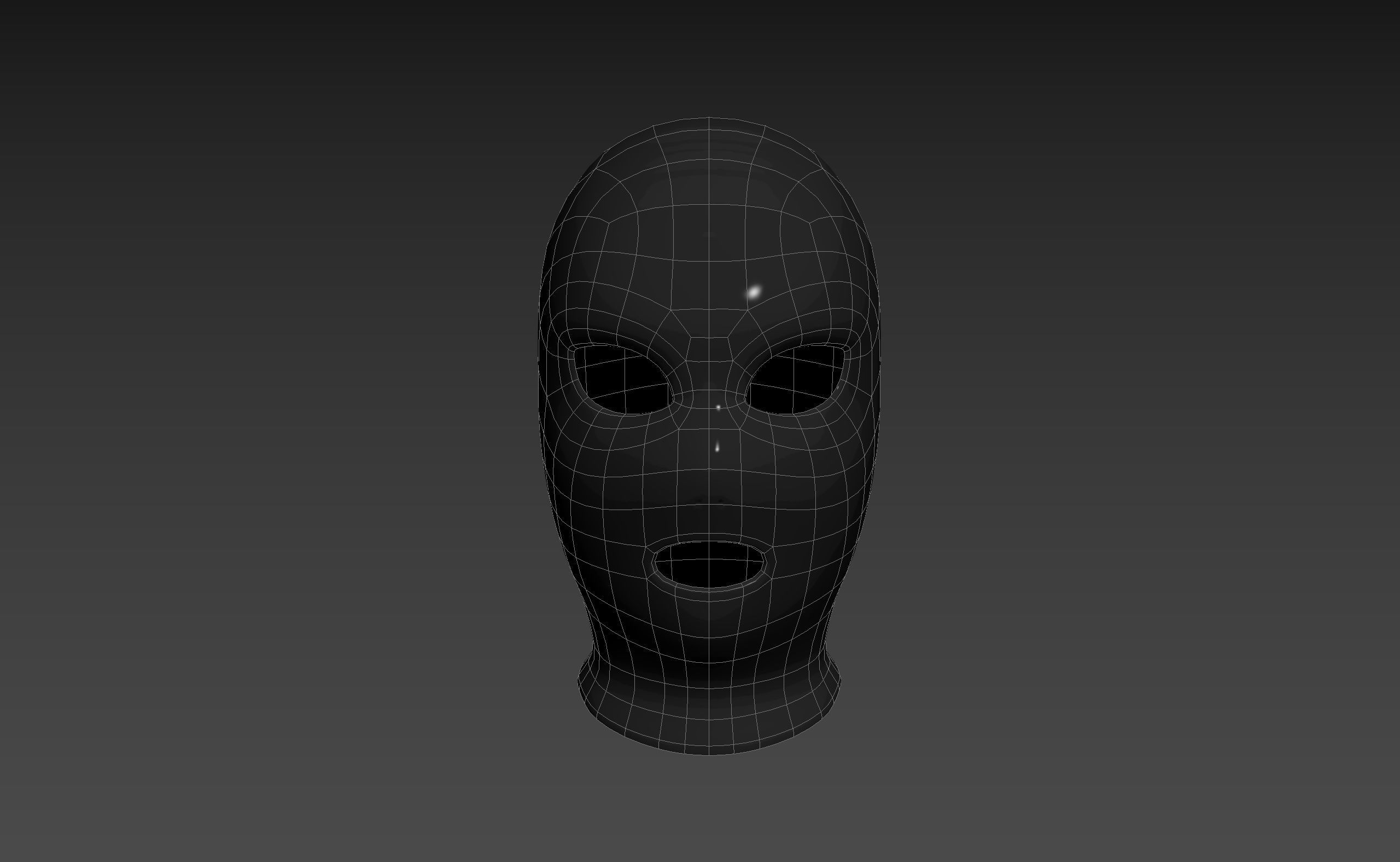 Latex Mask 3D model_13
