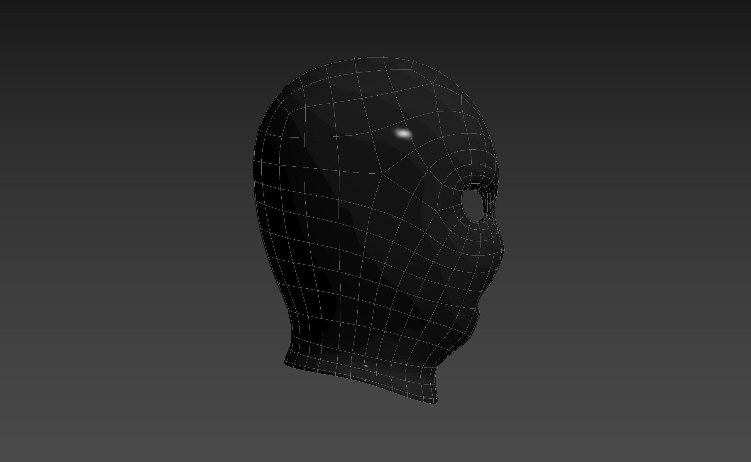 Latex Mask 3D model_15