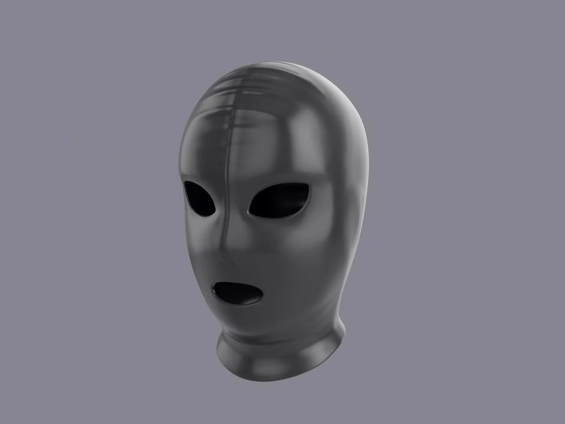 Latex Mask 3D model_0