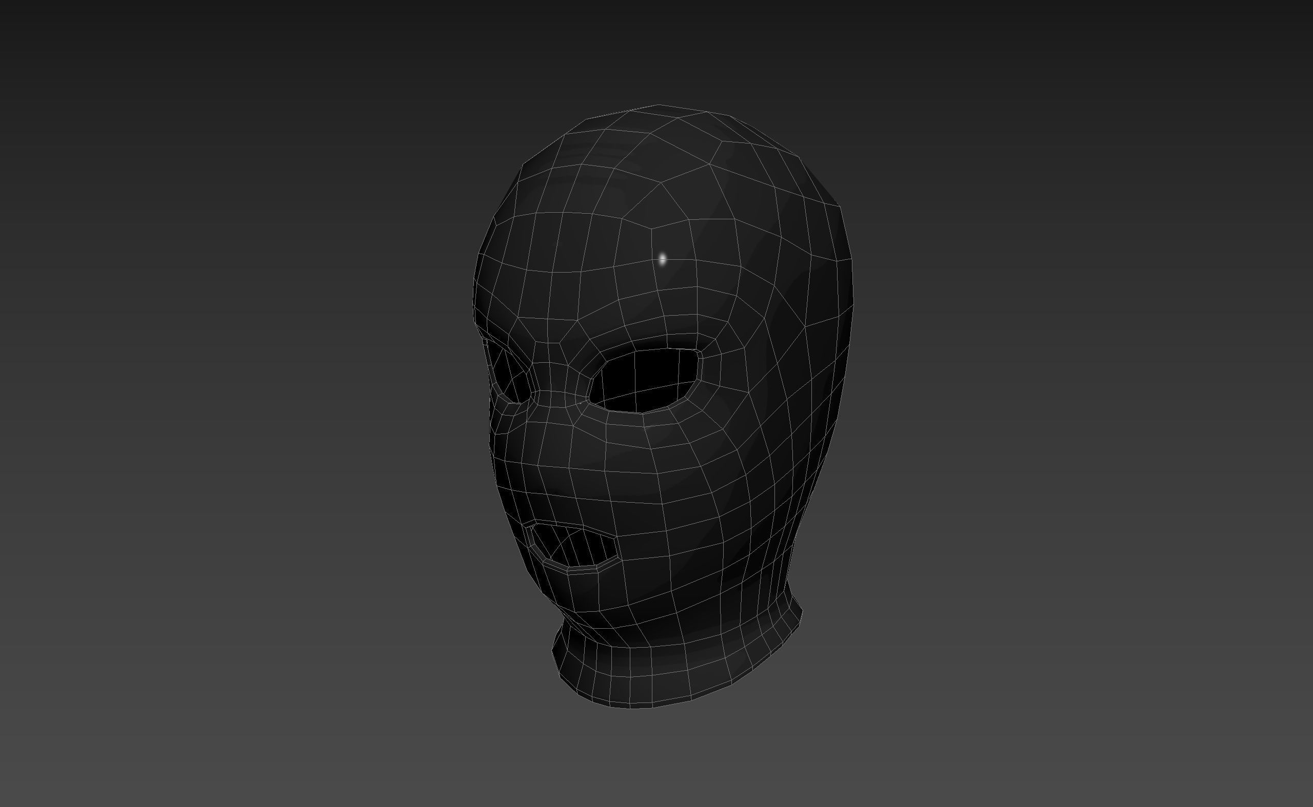 Latex Mask 3D model_11