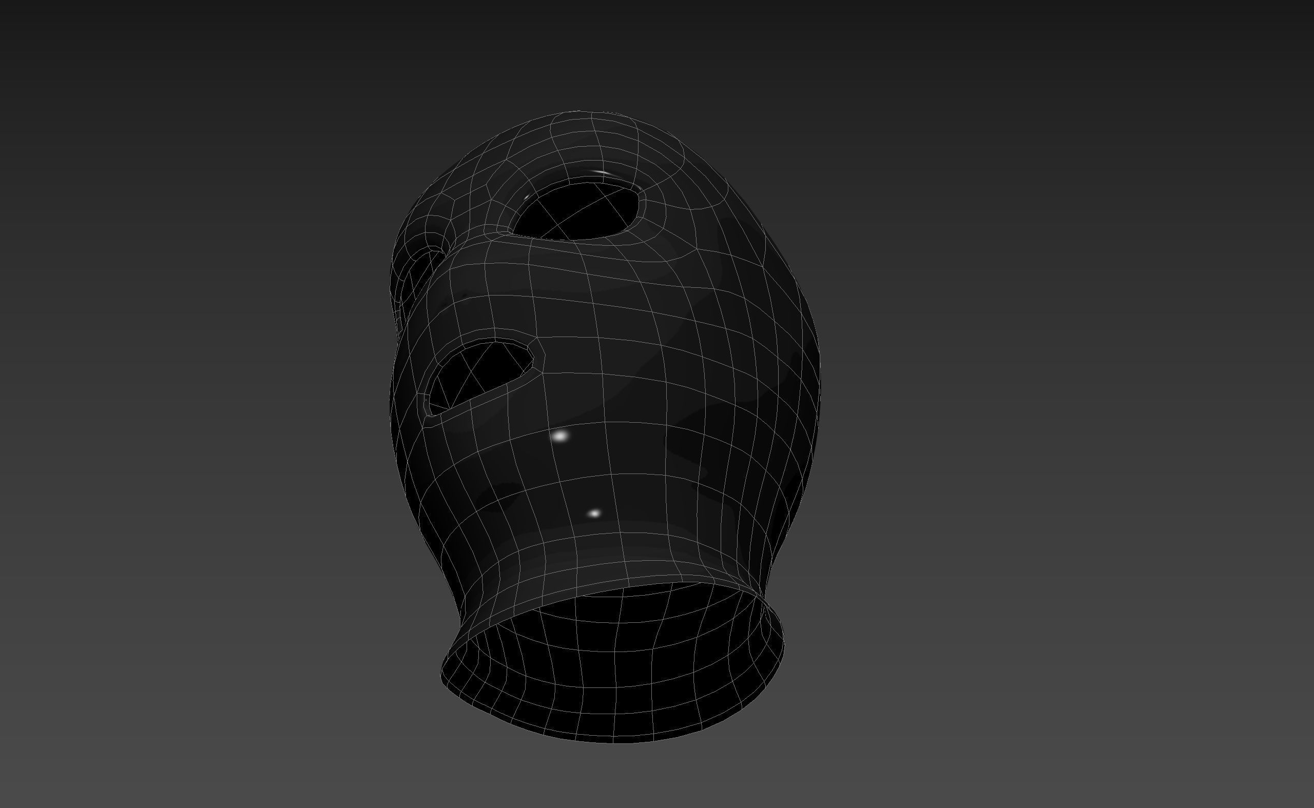 Latex Mask 3D model_21