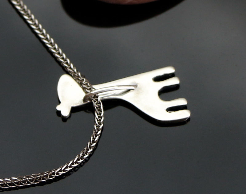 Giraffe pendant STL OBJ Jewelry 3d model for download and print 3D print model_2