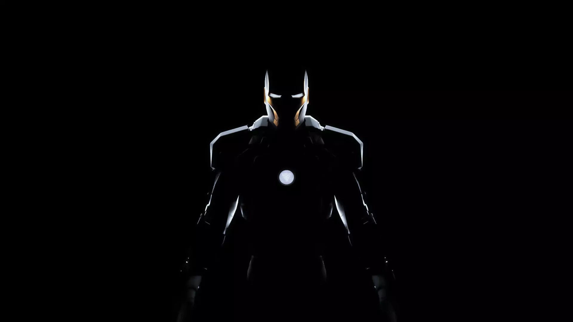 Iron Man head 3D model_0