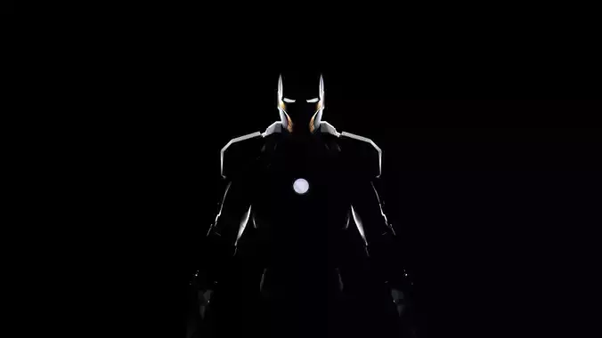 Iron Man head 3D model
