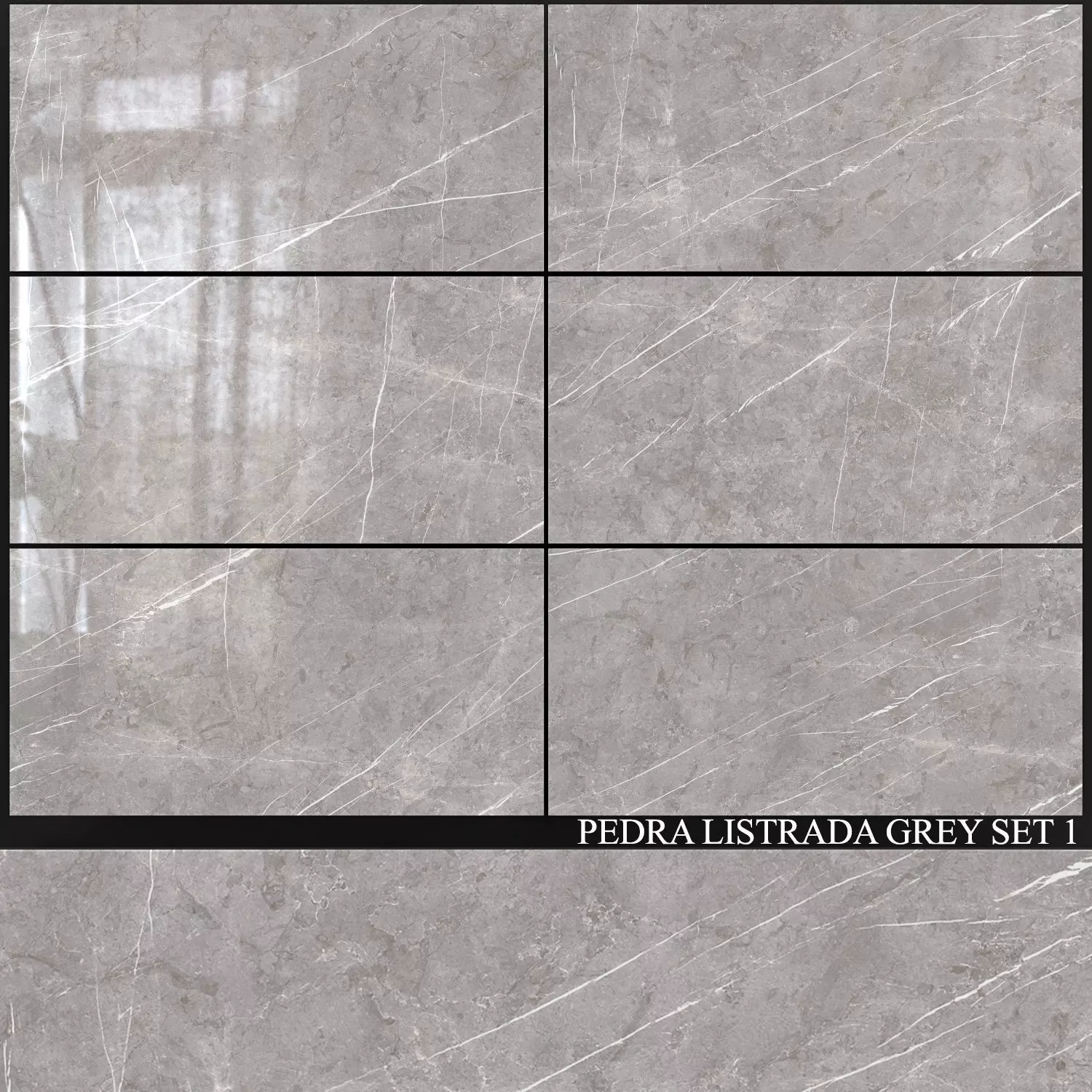 Decovita Pedra Listrada Grey 600x1200 Set 1 3D model_0