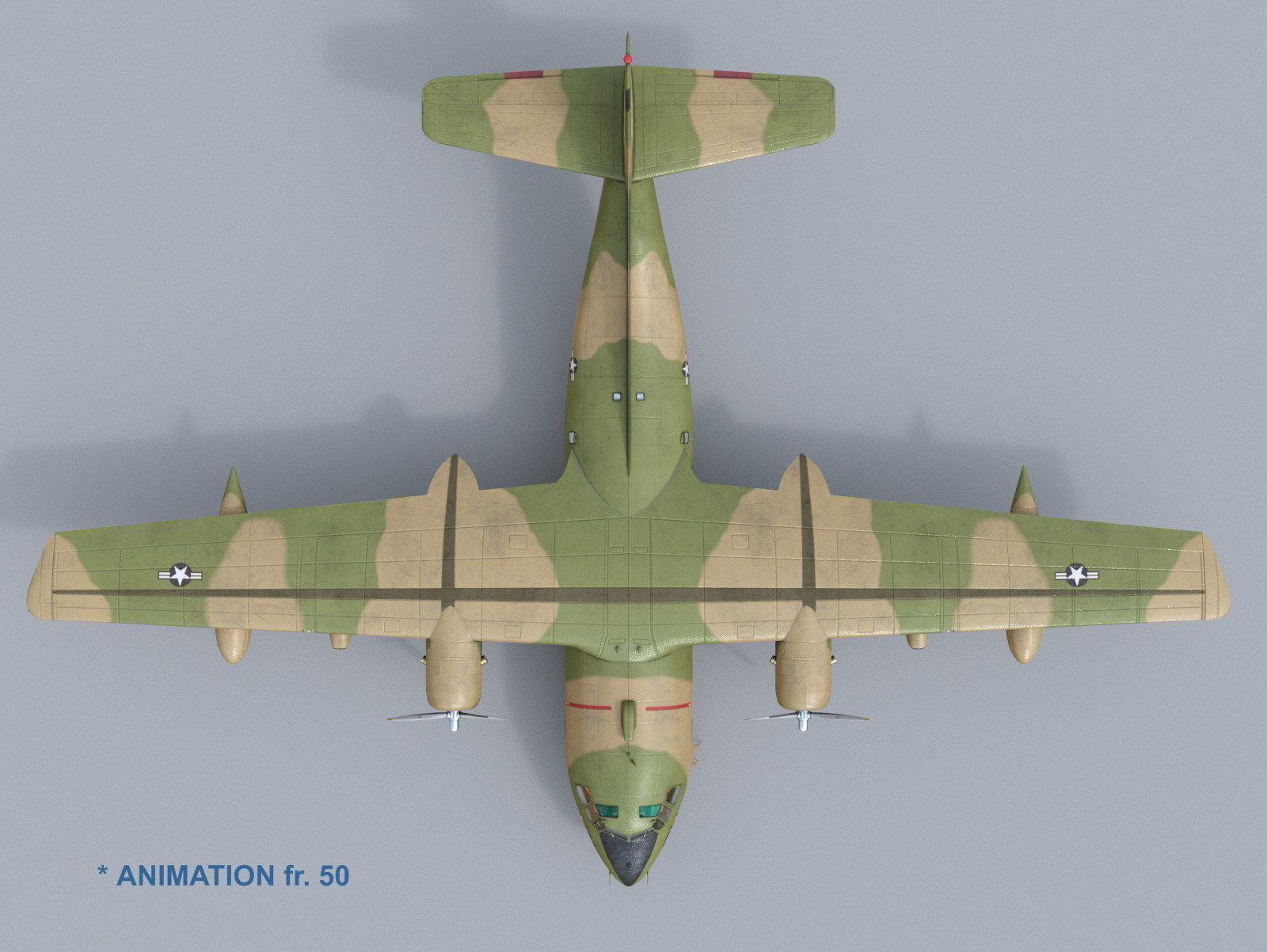 C-123 Provider 3D model_6
